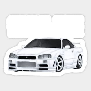 Skyline is always the answer Sticker